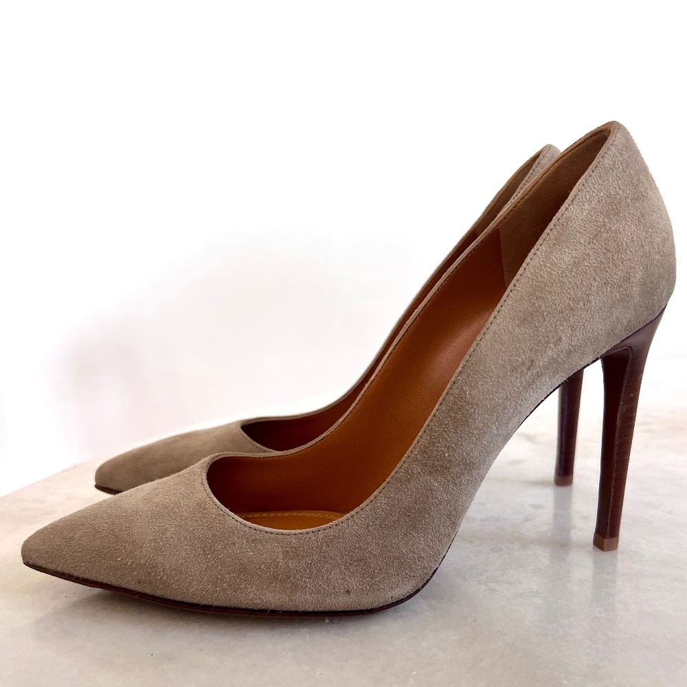 Celia Goat Suede - Purple Label Ralph Lauren Heels New